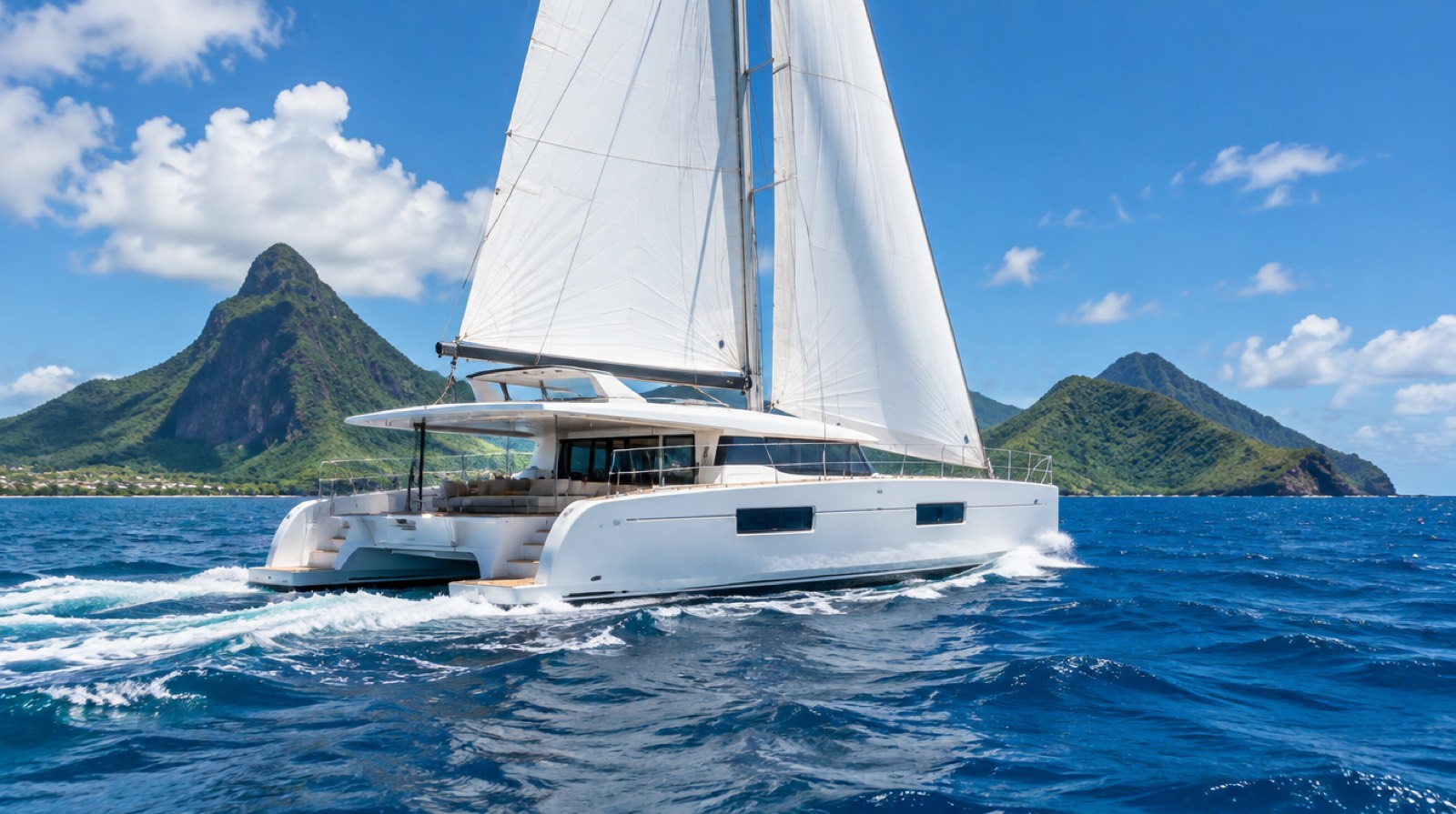 Under sail